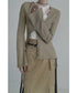 Asymmetric Cut-Out Hook Cardigan